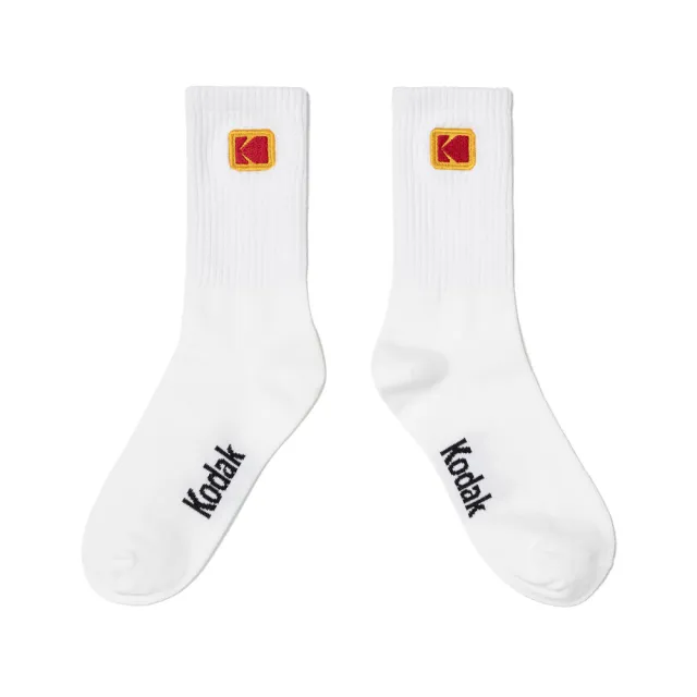 【KODAK Apparel】柯達 男女同款 襪類 / 單色中筒襪 共3色 金惠奫同款 / KB631001