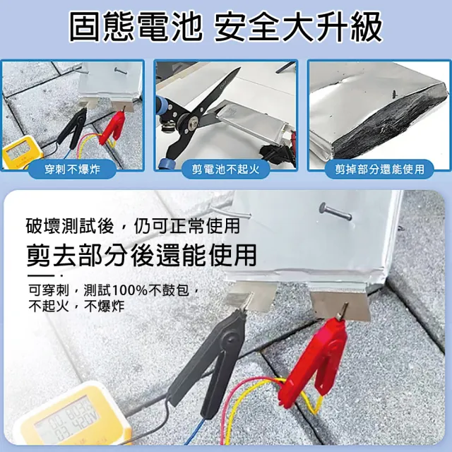 防爆固態電芯行動電源 10000mAh 磁吸行動電源(MagSafe/磁吸行動電源/CCC標示/WH標示)
