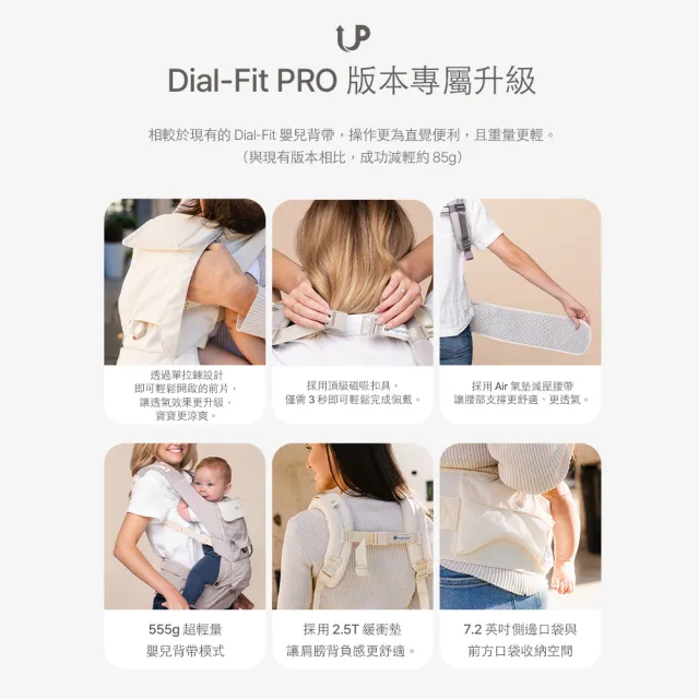 【hugpapa】DIAL-FIT PRO 韓國嬰兒透氣減壓背帶側口水巾組合 新生兒腰凳背巾 (寶寶出遊組)