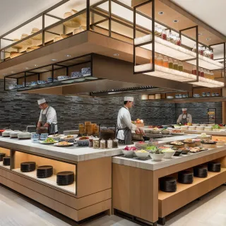 【國泰萬怡酒店】MJ KITCHEN平日自助式午餐券(平日晚餐+200.假日午晚餐+300)