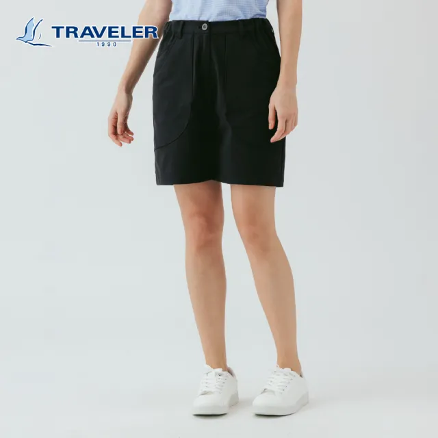 【TRAVELER 旅行者】女款四面彈超透氣吸排短褲｜261TR527