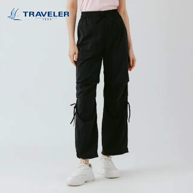 【TRAVELER 旅行者】女款彈性吸排抗UV長褲|261TR530