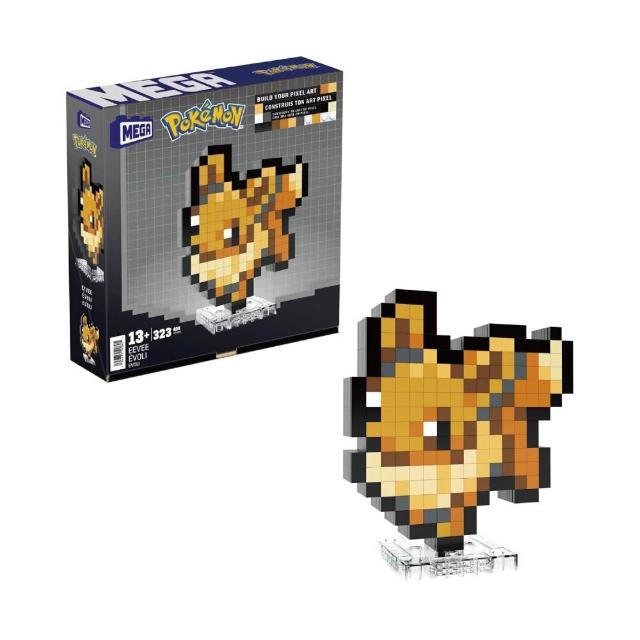 【ToysRUs 玩具反斗城】Mega Bloks美高積木 寶可夢像素圖系列 - 伊布