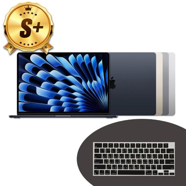 【Apple】S+級福利品 MacBook Air 13吋 M2 8核心CPU 與 10核心GPU 8G/512G SSD(台版純英鍵盤另贈鍵盤膜)