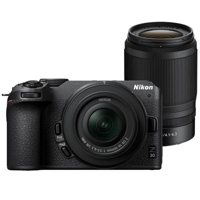 【Nikon 尼康】Z30 + NIKKOR Z DX 16-50mm + 50-250mm 雙鏡組 --公司貨(購物袋)
