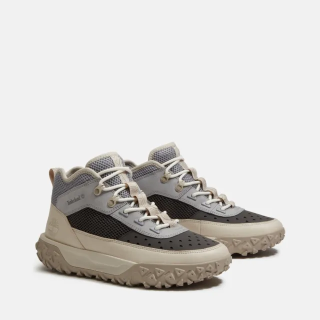 【Timberland】男款灰白色Motion 6健行鞋(A6CW1EM2)