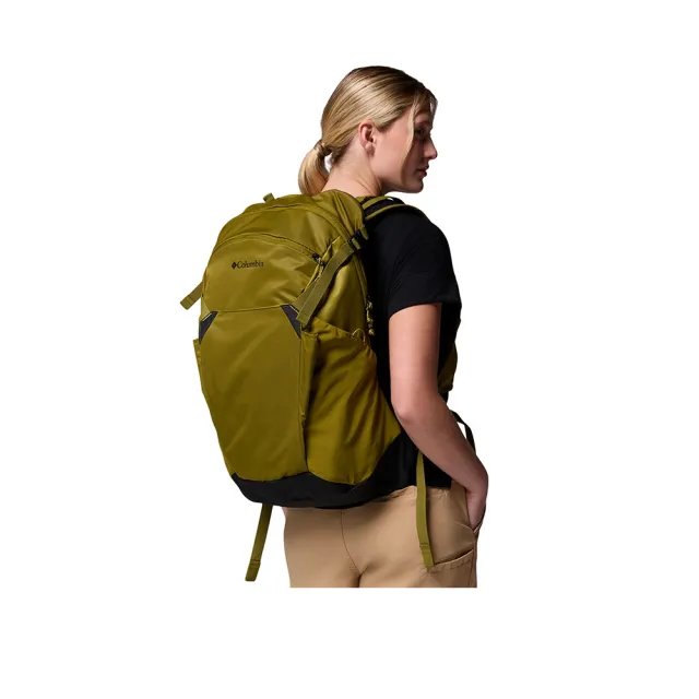 【Columbia 哥倫比亞】防潑30L後背包-Blackcomb Ridge™ 30L Backpack-苔綠色(UUU02710LC/KS)