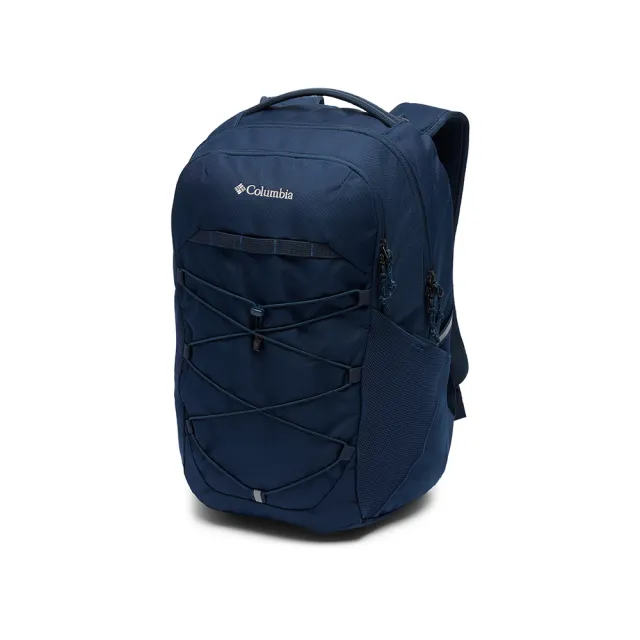 【Columbia 哥倫比亞】防潑28L後背包-Atlas Explorer™ 28L Backpack-深藍色(UUU25590NY/KS)