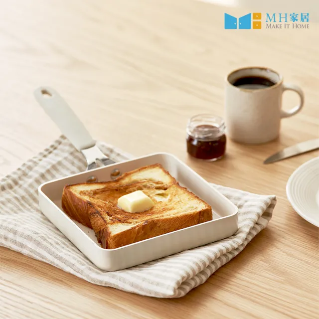 【MH家居KITCHEN】韓系迷你方煎鍋(不沾鍋/平底鍋)