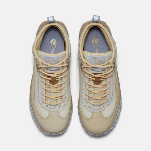 【Timberland】女款淺米色Motion 7防水中筒健行鞋(A423GEN7)