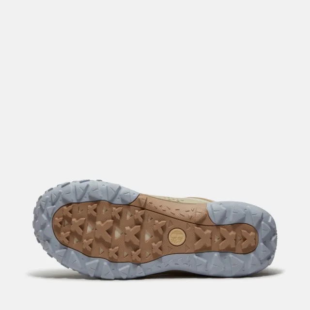 【Timberland】女款淺米色Motion 7防水中筒健行鞋(A423GEN7)