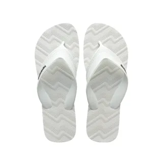 【havaianas 哈瓦仕】拖鞋 男鞋 女鞋 夾腳拖 寬帶 鏤空鞋帶 Track Waves 白 4149734-0001U (哈瓦士)