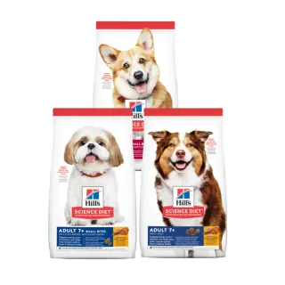 【Hills 希爾思】官方直營 成犬/高齡犬 小顆粒/原顆粒 雞肉 12公斤(狗飼料 狗糧 老犬 成犬)