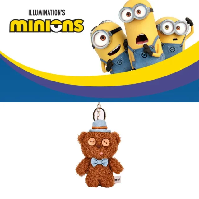 【MINIONS 小小兵】環球影城小小兵玩偶提姆熊吊飾TIM熊正版閨蜜女友男友女兒子生日禮物交換聖誕禮物