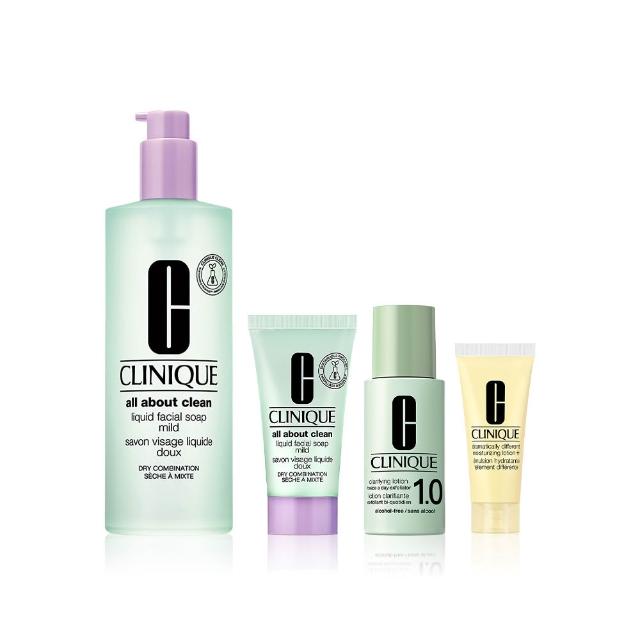 【CLINIQUE 倩碧】三步驟洗面膠加大版(胺基酸洗面膠400ml)