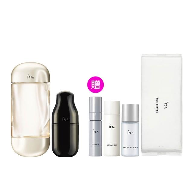 【IPSA 茵芙莎】官方直營 全新極致MAX組(流金保濕美膚水e x ME極致修護 )