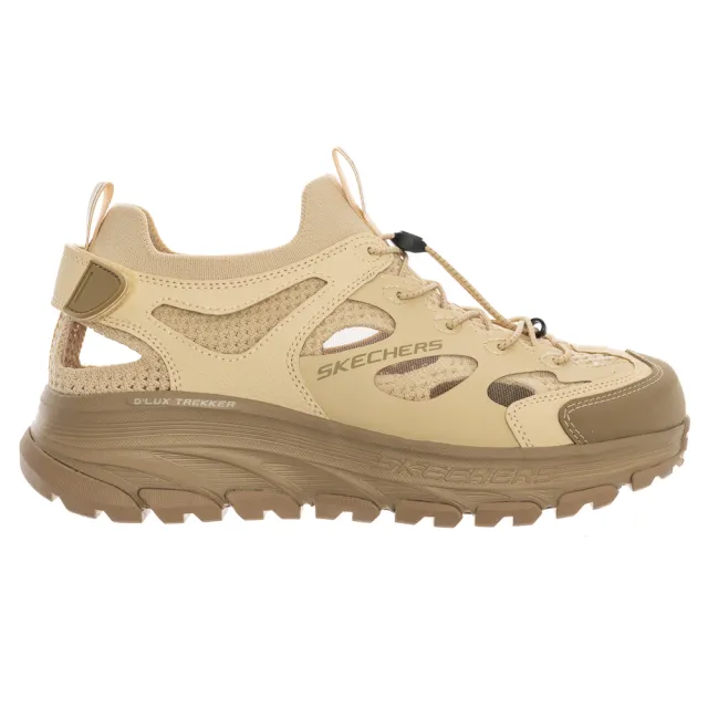【SKECHERS】男鞋 戶外越野系列 拖鞋 涼鞋 瞬穿舒適科技 D LUX TREKKER SANDAL(237639SAND)