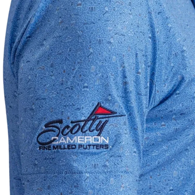 【Scotty Cameron 卡麥隆】限量版高爾夫 Ryder Cup 刺繡高爾夫 Polo 衫 - M size