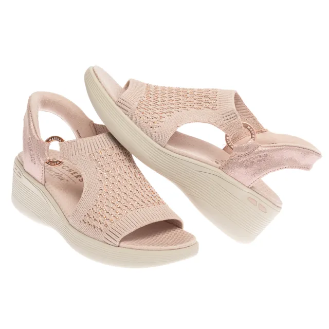 【SKECHERS】女鞋 休閒系列 涼鞋 拖鞋 瞬穿舒適科技 PIER-LITE SANDAL_MARTHA STEWART (188001BLSH)