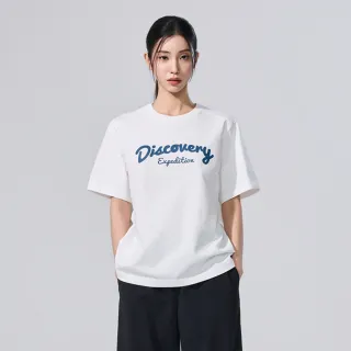 【Discovery Expedition】Aerocool 字母短袖T恤 上衣 (DXRS8K063-WHS)