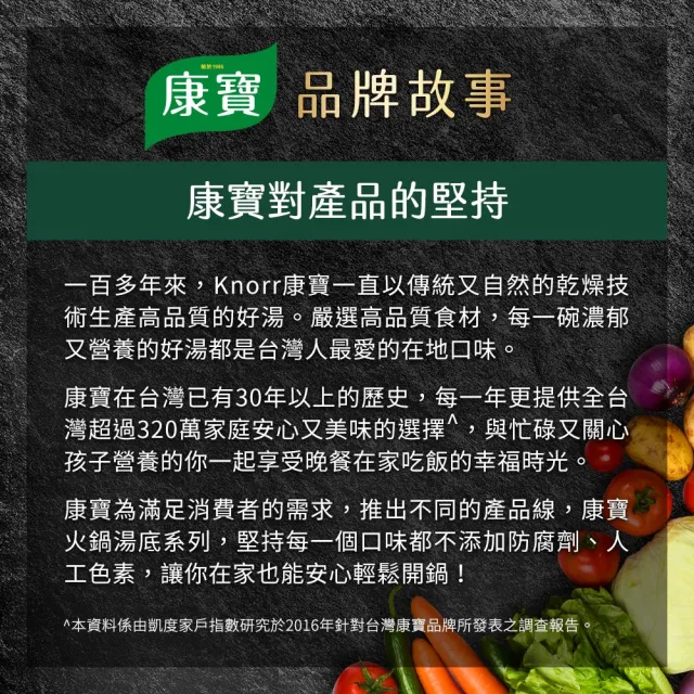 【康寶】火鍋湯底750gx4入任選(肉多多聯名(酸白菜/胡椒豚骨/蒜頭雞白湯))