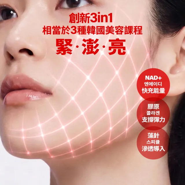 【MIRAE 未來美】專業院線NAD+膠原逆齡精華(15ml+15ml) x2