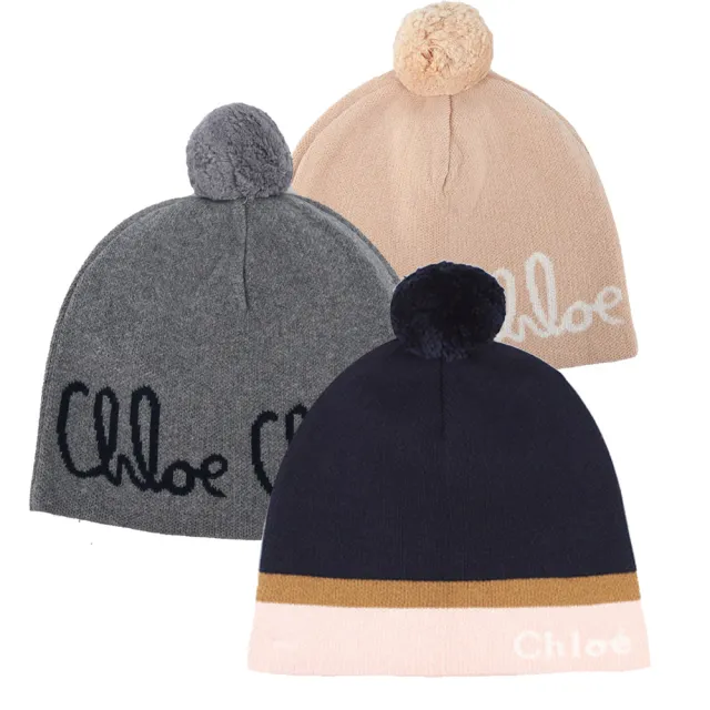 【Chloe’ 蔻依】經典品牌LOGO棒球帽/漁夫帽/毛帽(多款選)
