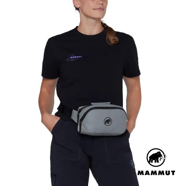 【Mammut 長毛象】Seon Waistpack 攀岩休閒腰包/斜肩包 2L 地層灰藍 #2810-00111
