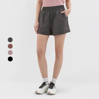 【Hang Ten】女裝-恆溫多功能-RELAXED FIT四面彈涼感吸濕快乾寬版短褲(多色選)