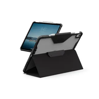 【UAG】iPad Air 13吋(2024-2026)耐衝擊全透保護殼LT-黑(M4 M3 M2 防摔殼 平板殼)