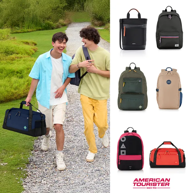 【AMERICAN TOURISTER 美國旅行者】大容量機能後背包/斜背包均一價(輕量 多款多色可選)