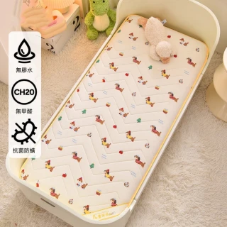 【窩居】加厚6cm兒童床墊 乳膠護脊 拼接床墊 家用幼兒園軟墊 150*60cm