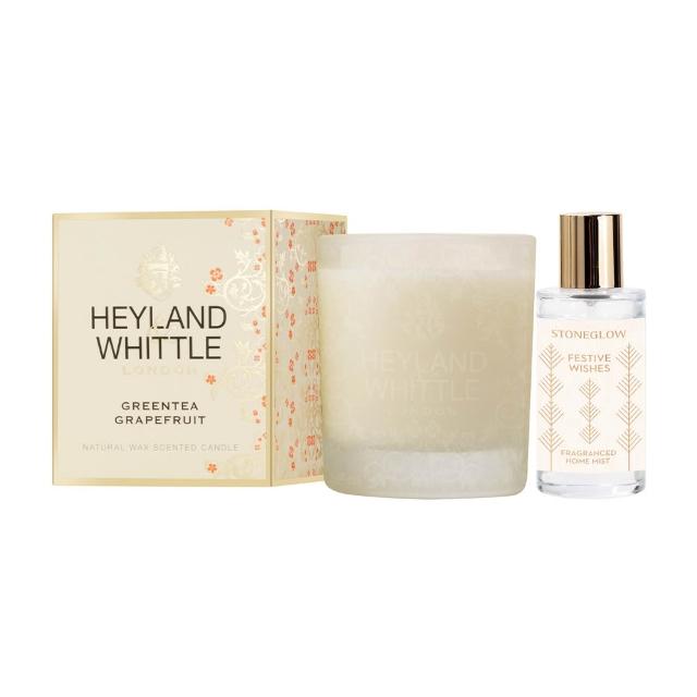 【H&W 英倫薇朵】精選香氛燭買就送香氛噴霧50mL(多款任選)