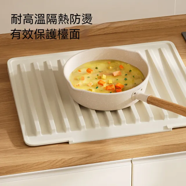 整理師廚房水槽 瀝水架 矽膠瀝水架 墊隔熱防燙檯面 多功能碗盤瀝水 置物架 LWJ