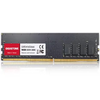 Gigastone 立達國際】DDR4 2666MHz 16GB 桌上型記憶體2入組(PC專用