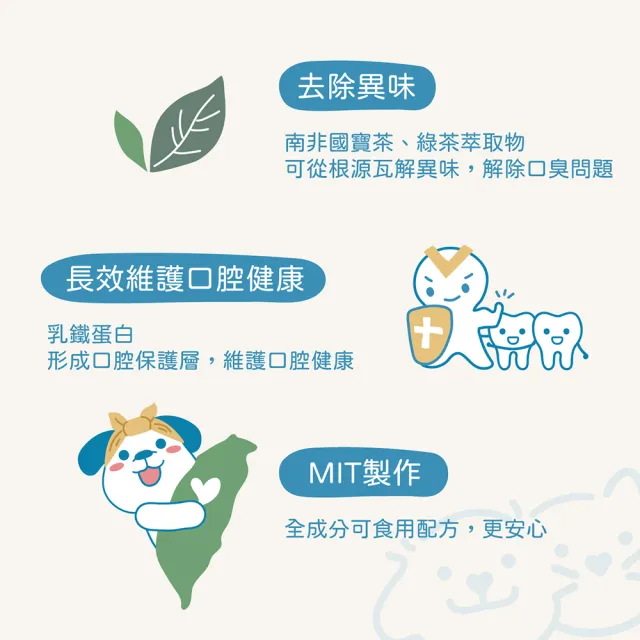 【LITTLE POPPET 小小毛孩】寵物酵素抗菌潔牙凝露(牙膏) 80ml 2入(寵物潔牙 寵物牙膏)