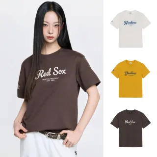 【MLB】短袖T恤 Varsity系列 波士頓紅襪/紐約洋基隊 (3ATSV1063-三款任選)