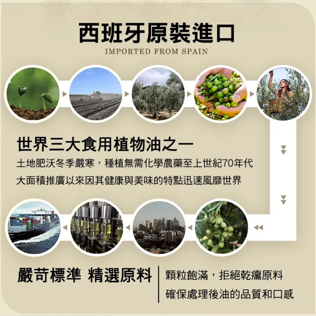 【Colossus】西班牙特級冷壓初榨橄欖油1000ml(保留最高營養價值)