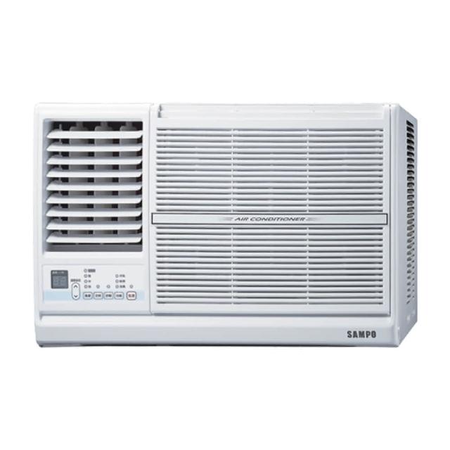 【SAMPO 聲寶】11-13坪五級定頻左吹窗型冷氣(AW-PC72L)