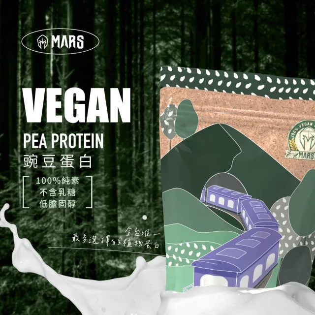 【MARS 戰神】VEGAN 豌豆蛋白(經典奶茶/1kg)