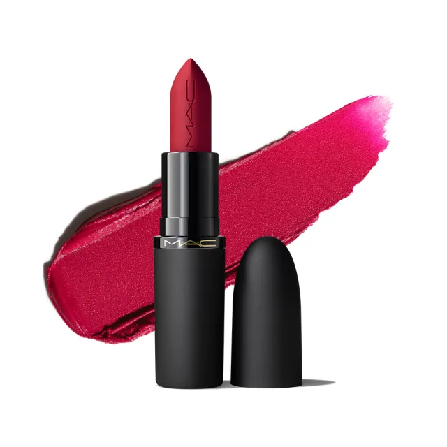 【M.A.C】4D立體豐唇組(輕親雲霧保濕唇膏+超持妝36H柔霧遮瑕液7ML)