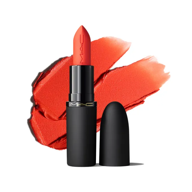 【M.A.C】4D立體豐唇組(輕親雲霧保濕唇膏+超持妝36H柔霧遮瑕液7ML)