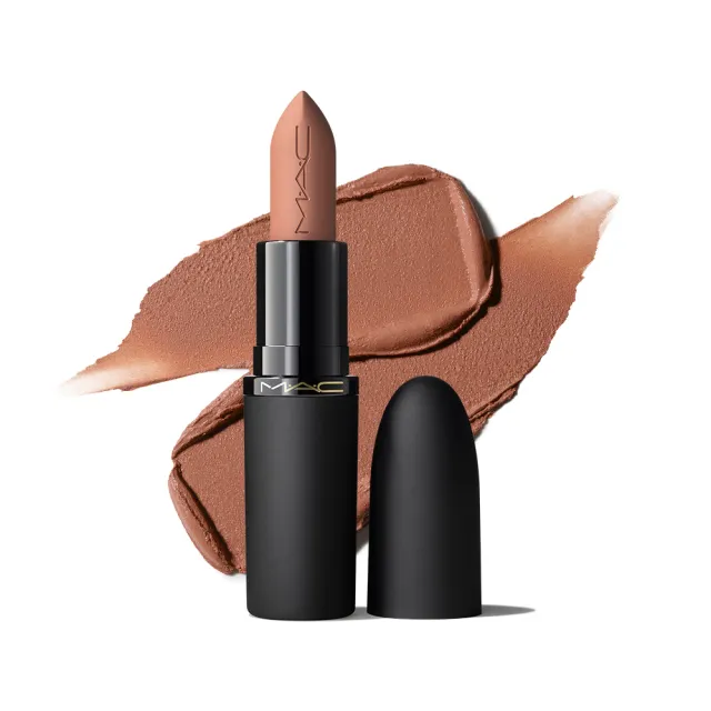 【M.A.C】4D立體豐唇組(輕親雲霧保濕唇膏+超持妝36H柔霧遮瑕液7ML)