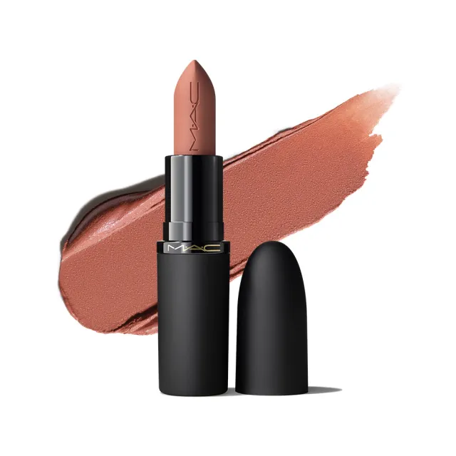 【M.A.C】4D立體豐唇組(輕親雲霧保濕唇膏+超持妝36H柔霧遮瑕液7ML)