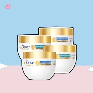 【Dove 多芬】小金碗JOGUMAN聯名 胺基酸修護髮膜x4入(防斷修護/水潤修護)