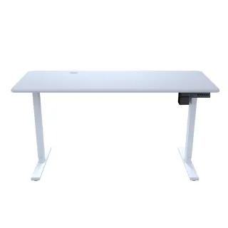 【COUGAR 美洲獅】Royal Mossa 150  電動升降桌(白色/ 自行組裝/桌面寬度150公分)