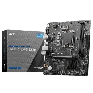 【Intel 英特爾】Intel Core i7-14700 CPU+微星 H610M-Ｓ 主機板(二十核心超值組合包)