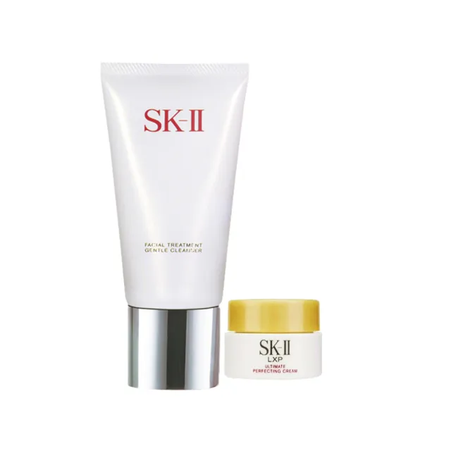 【SK-II】全效活膚潔面乳 120g 贈晶鑽極緻奢華再生霜2.5g*1(百貨公司貨)
