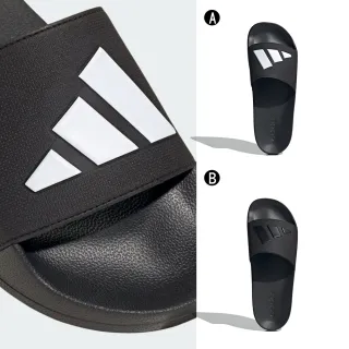 【adidas 愛迪達】運動拖鞋 ADILETTE SHOWER 男女 A-JS3565 B-JS2039