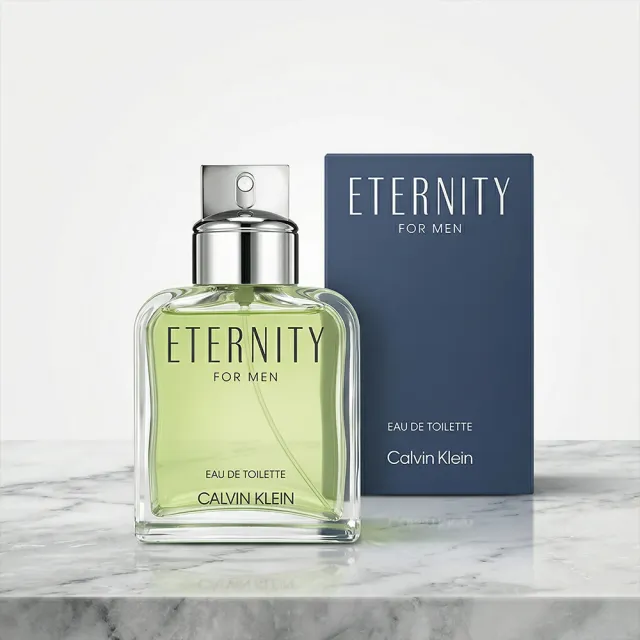 【CALVIN KLEIN】永恆男性淡香水 100ml(CK Eternity For Men香氛 專櫃公司貨)